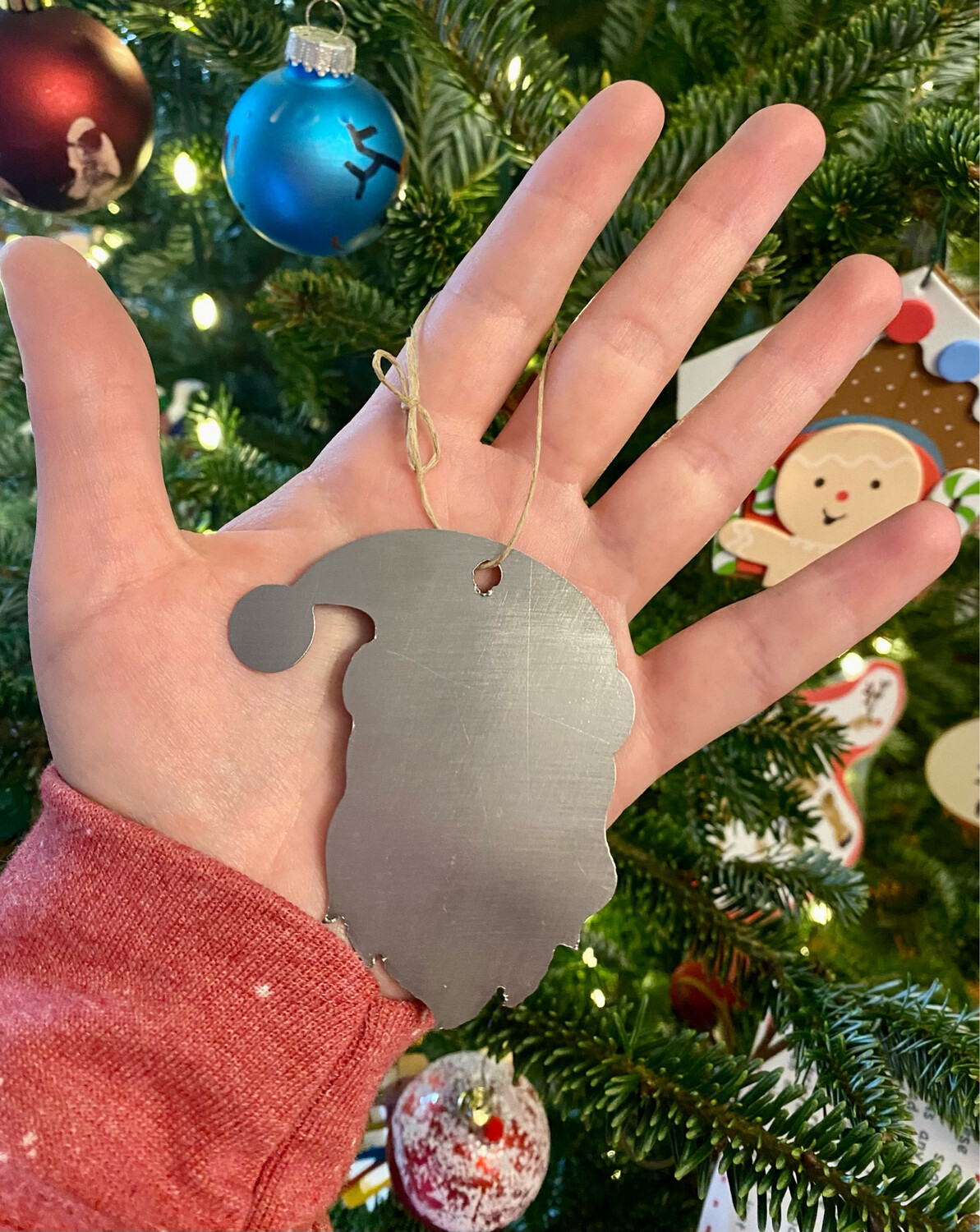 Santa Ornament