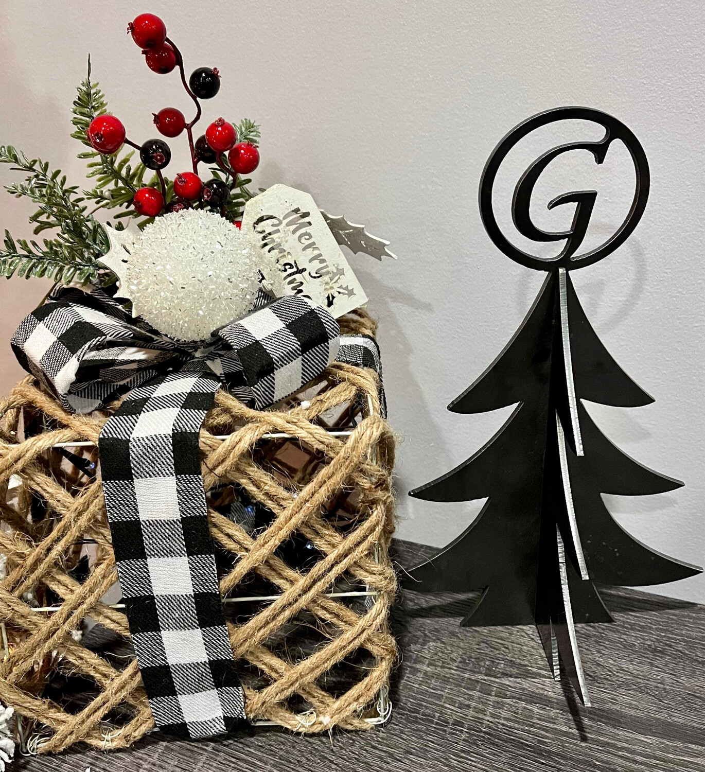 Monogrammed 3D Trees