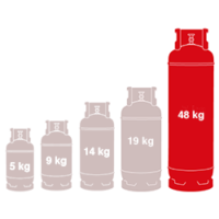 48kg Gas Cylinder