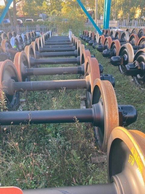 Güterwagen Radsatz Bauart 57H, Achslast 22,5t inkl. IS2 nach VPI-EMG 04