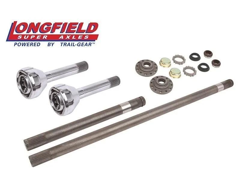 Longfield 30-Spline Gun Drilled Super Set +3&quot; Axle, Sold Axle Hub Gears