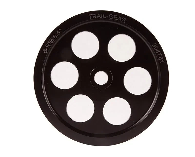 TG - Power Steering Serpentine Pulleys - 6 RIB 6.5&quot;