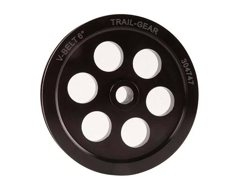 Power Steering Pulleys - V-Belt 6&quot;