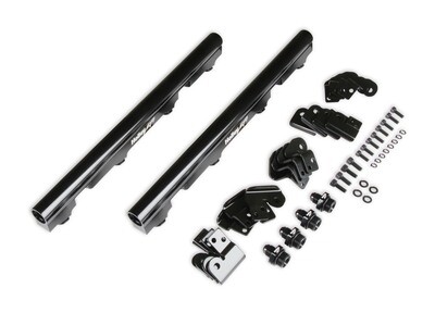 Billet Fuel Rail Kit for LS Truck Intake

Includes billet fuel rails, brackets, (4) -6 to 3/4-16 O-ring adapters, and mounting hardware.