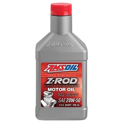 Z-ROD® 20W-50 Synthetic Motor Oil Case of 12