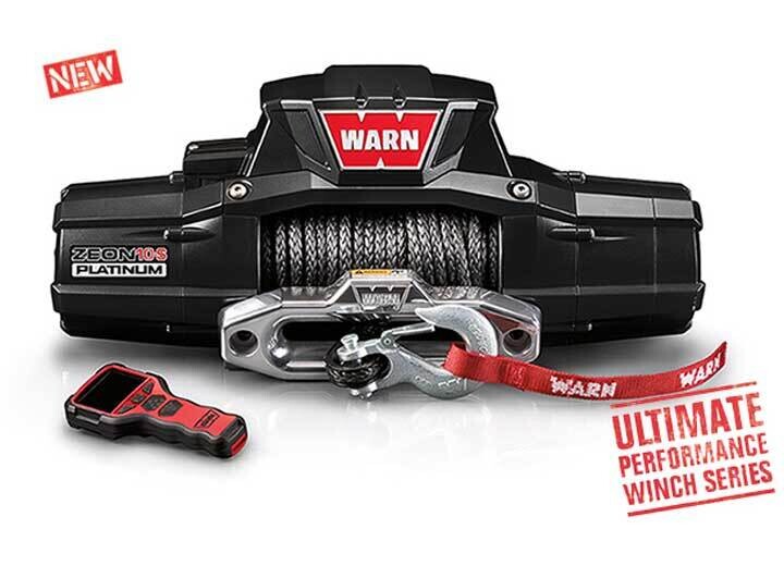 Warn WINCH ZEON PLATINUM 10K-S   Synthetic Rope