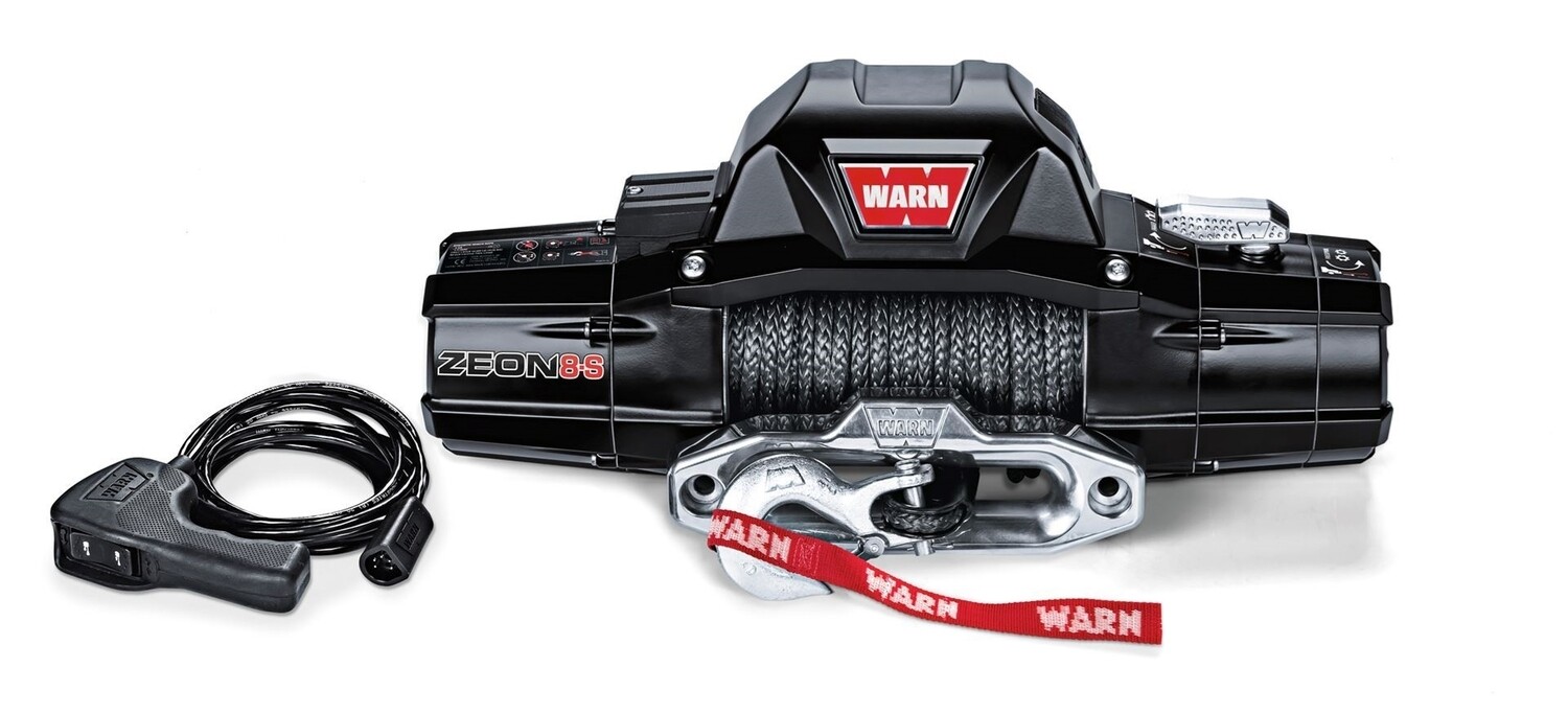 Warn WINCH ZEON 8000LB WINCH SPYDURA SYNTHETIC ROPE