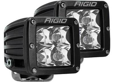 Rigid D-SERIES PRO SPOT SURFACE MOUNT BLACK / 2 LIGHTS