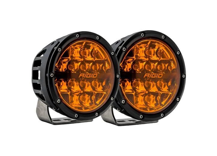 360-Series 6 Inch Spot with Amber PRO Lens Pair Rigid Industries