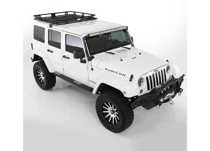 Smittybilt Defender Rack Welded One-Piece Roof Rack 2007-2018 JEEP Wrangler JK 4 Door