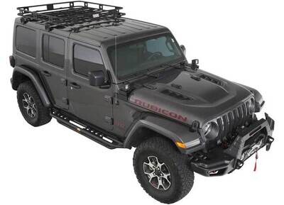 Smittybilt Defender Rack Welded One-Piece Roof Rack 2018-2022 JEEP WRANGLER