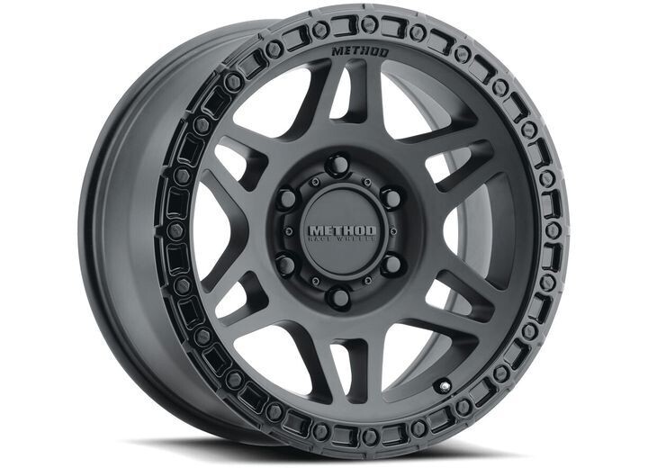 Toyota Method Race Wheels  MR312 17X8.5 0 OS 6X5.5 106.25 CB MATTE BLK W/GL BLK LIP