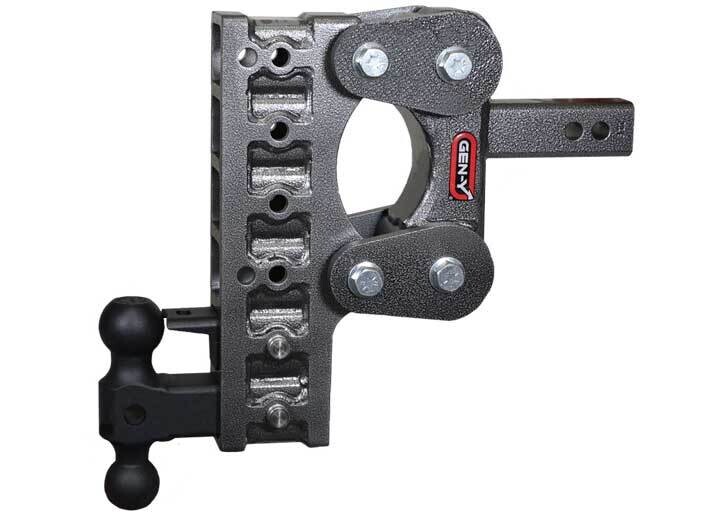 Gen-Y Hitch THE BOSS SERIES - TORSION FLEX, 2IN SHANK, HITCH, VERSA BALL &amp; PINTLE