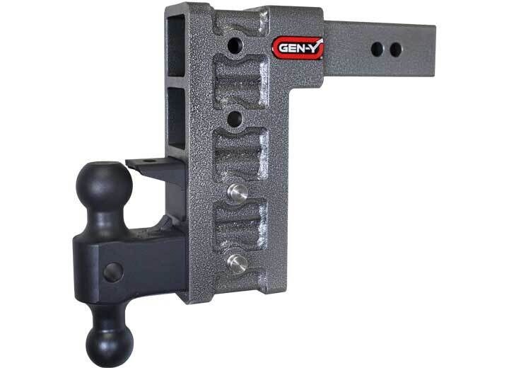 Gen-Y Hitch MEGA-DUTY SERIES, 2.5IN SHANK, HITCH, VERSA-BALL &amp; PINTLE