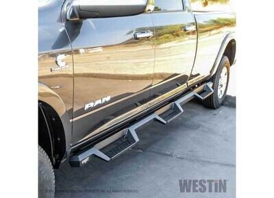 Westin  19-Current RAM 2500/3500 CREW CAB 8FT BED(EXCL. DUALLY)TEXTURED BLACK HDX DROP W2W NER