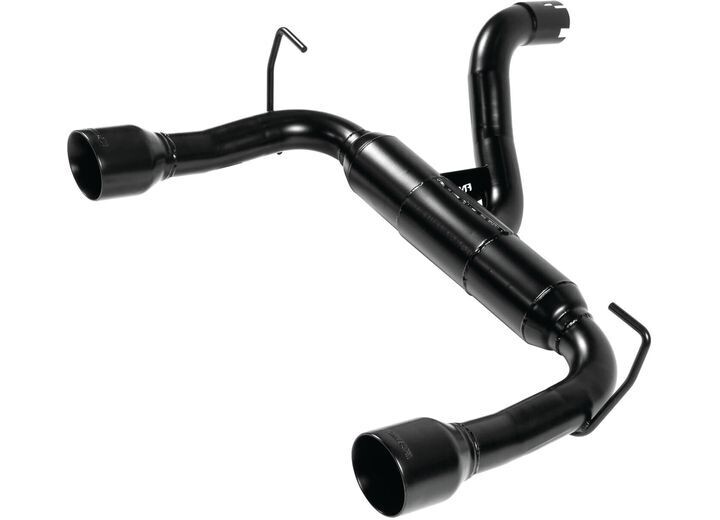 Flowmaster Fits 2018-2023 Jeep Wrangler JL with the 2.0L or 3.6L engine. Fits both 2 door and 4 door models. - Aggressive to moderate sound