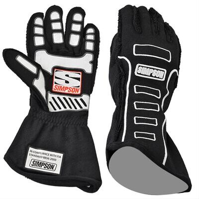 Simpson Gloves-Black-Medium