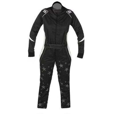 Simpson Racing Vixen II Galaxy Women&#39;s Racing Suit-Black