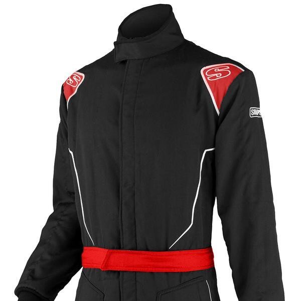 Simpson Racing Helix Racing Suit-Red-XX Large