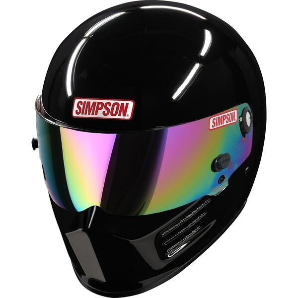 Simpson Racing SA2020 Bandit Racing Helmet-Black-Small