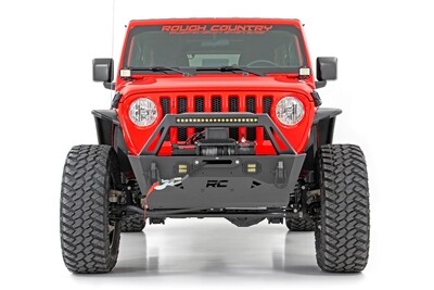 Rough Country Front Bumper Stubby | Trail | Jeep Gladiator JT/Wrangler JK &amp; JL