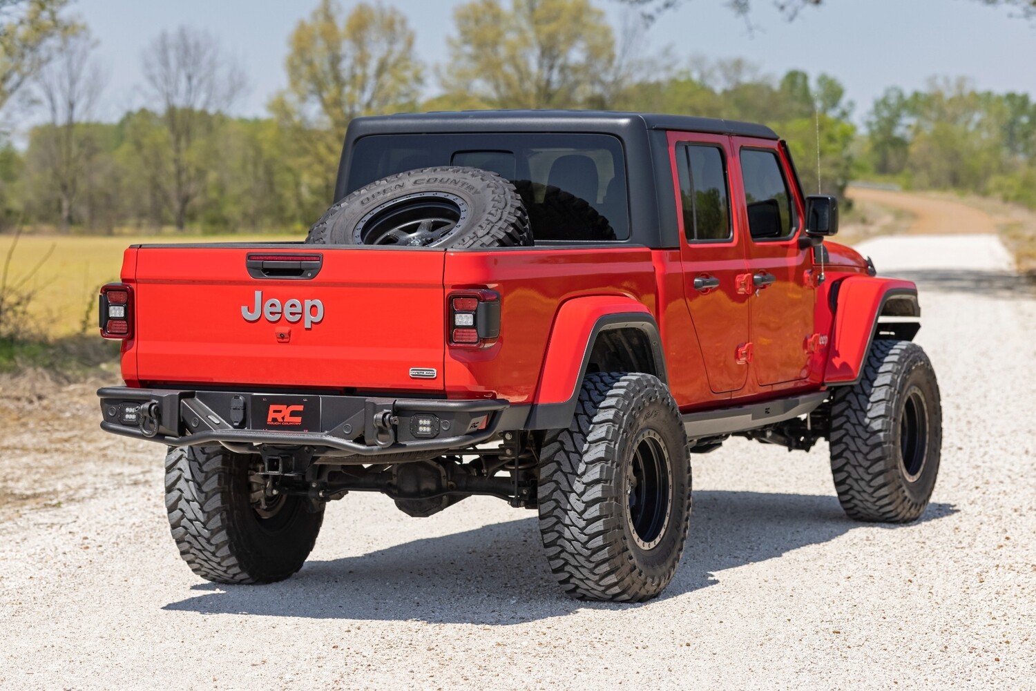 Rough Country Rear Bumper Tubular | Jeep Gladiator JT 4WD (2020-2023)
