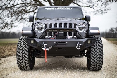 Rough Country Front Winch Bumper Jeep Gladiator JT/Wrangler JK &amp; JL