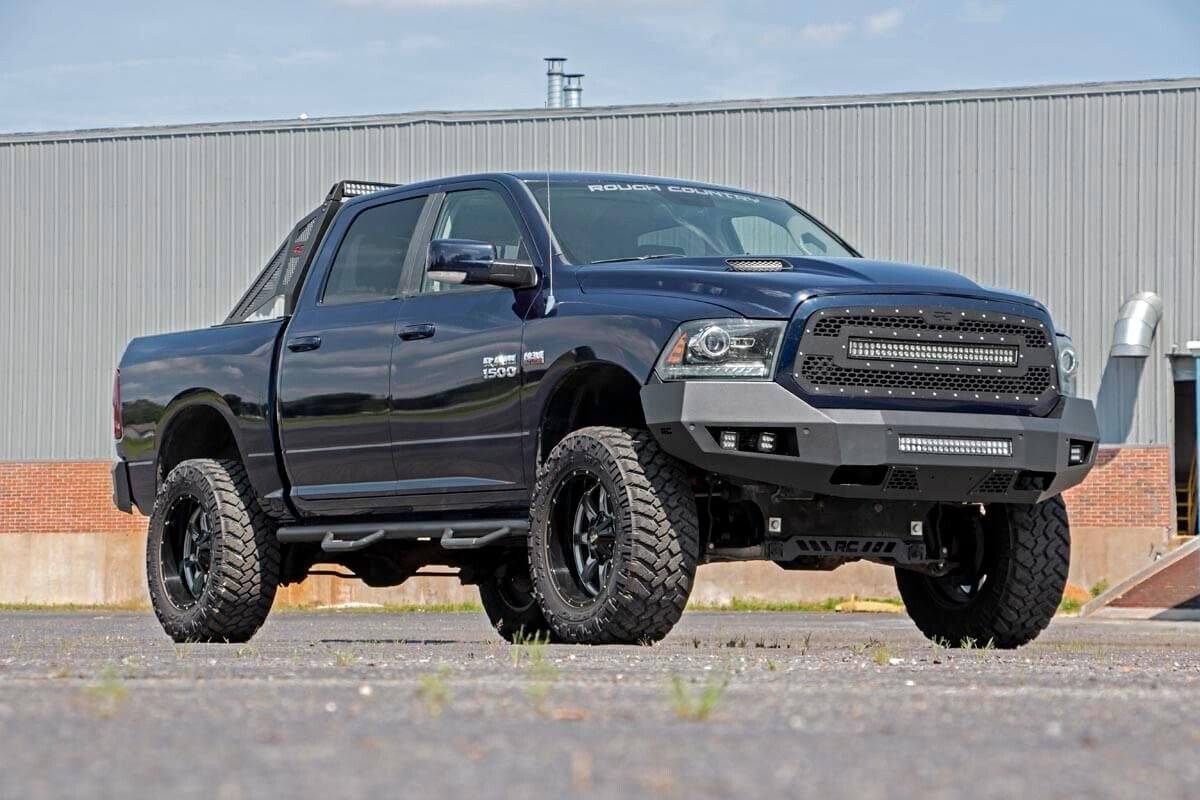 Rough Country Nerf Steps Cab Length | Crew Cab | Ram 1500/2500/3500 2WD/4WD