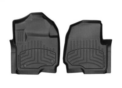 WeatherTech  17-C F250/F350/F450/F550 SUPERCAB/SUPERCREW FRONT FLOORLINER HP BLACK