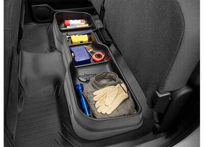 WeatherTech  15-C F150/17-C F250/F350 SUPER DUTY SUPERCREW UNDERSEAT STORAGE SYSTEM BLACK