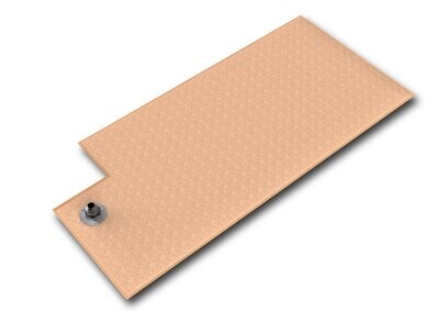 30&quot; x 14&quot; HydraMat®, NASCAR Truck Rectangle with Notch Out