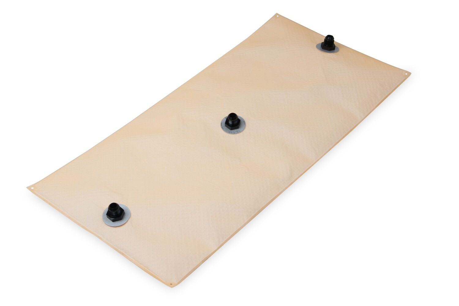 30" x 14" HydraMat®, Rectangle
Center and Side outlet pick-ups with -10AN fitting. Fitting locations designed for universal use.