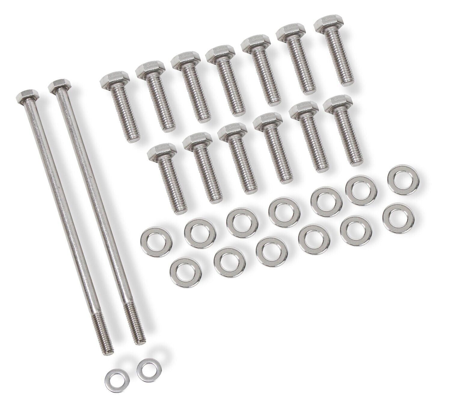 Mr. Gasket Oil Pan Bolt Set - Stainless Steel

GM LS Engines