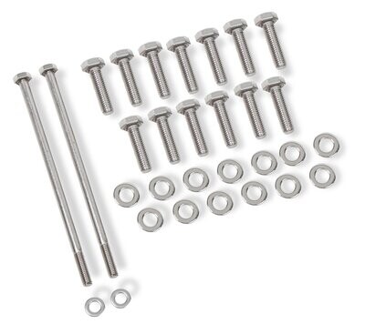 Mr. Gasket Oil Pan Bolt Set - Stainless Steel

GM LS Engines