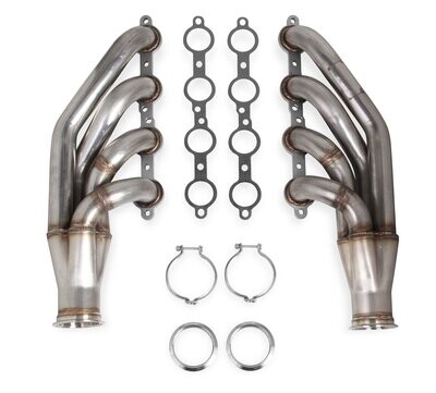 Flowtech LS Turbo Headers-Natural Finish
LS Turbo Headers (Up and forward) 1-3/4&quot; 409SS GM 4.8/5.3/6.0L V8 Natural Finish