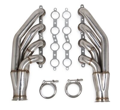 Flowtech LS Turbo Headers-Polished
 (Up and forward) 1-7/8&quot; 304SS GM 4.8/5.3/6.0L V8 Polished Finish