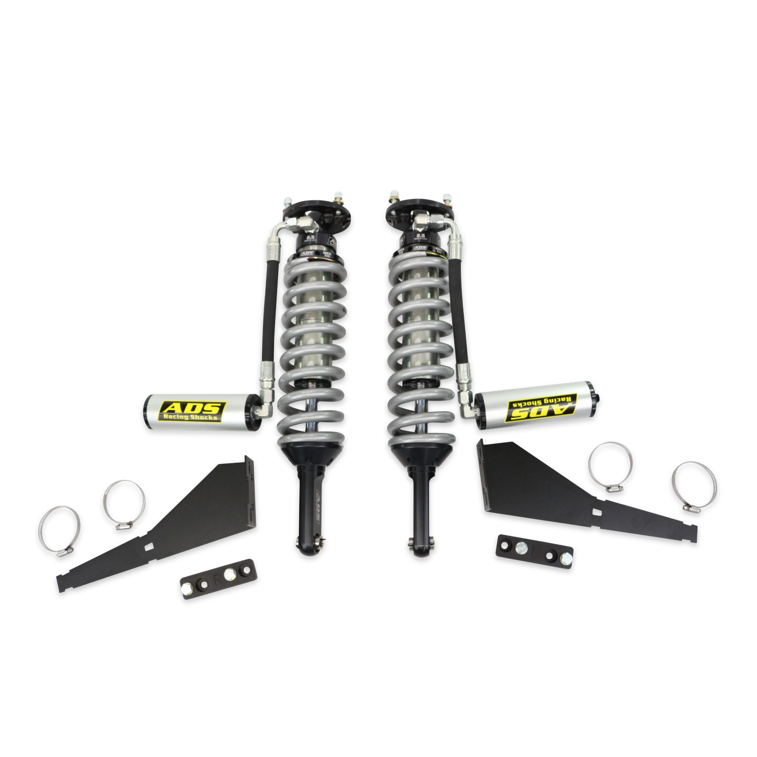 ADS Direct Fit Long Travel Race Shock  1996-2002 4Runner 2WD/4WD - 2.5 in. Shock - Remote Reservoir - Compression Adjuster - MCM Fab/TC Long Travel Spec - 600 lb/in Spring Rate