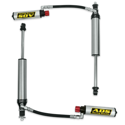 ADS Direct Fit Race Shocks - Rear  2007-2017 Jeep Wrangler 2WD/4WD - 2.5 in. Shocks - 3-4 in. Lift - Remote Reservoir - Compression Adjuster