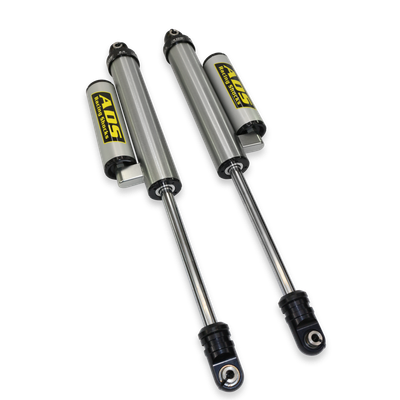 ADS Direct Fit Race Shocks - Rear  2014-2023 Ford F-150 4WD - 2.5 in. Shocks - 0-3 in. Lift - Piggyback Reservoir - Stock to Add-a-Leaf