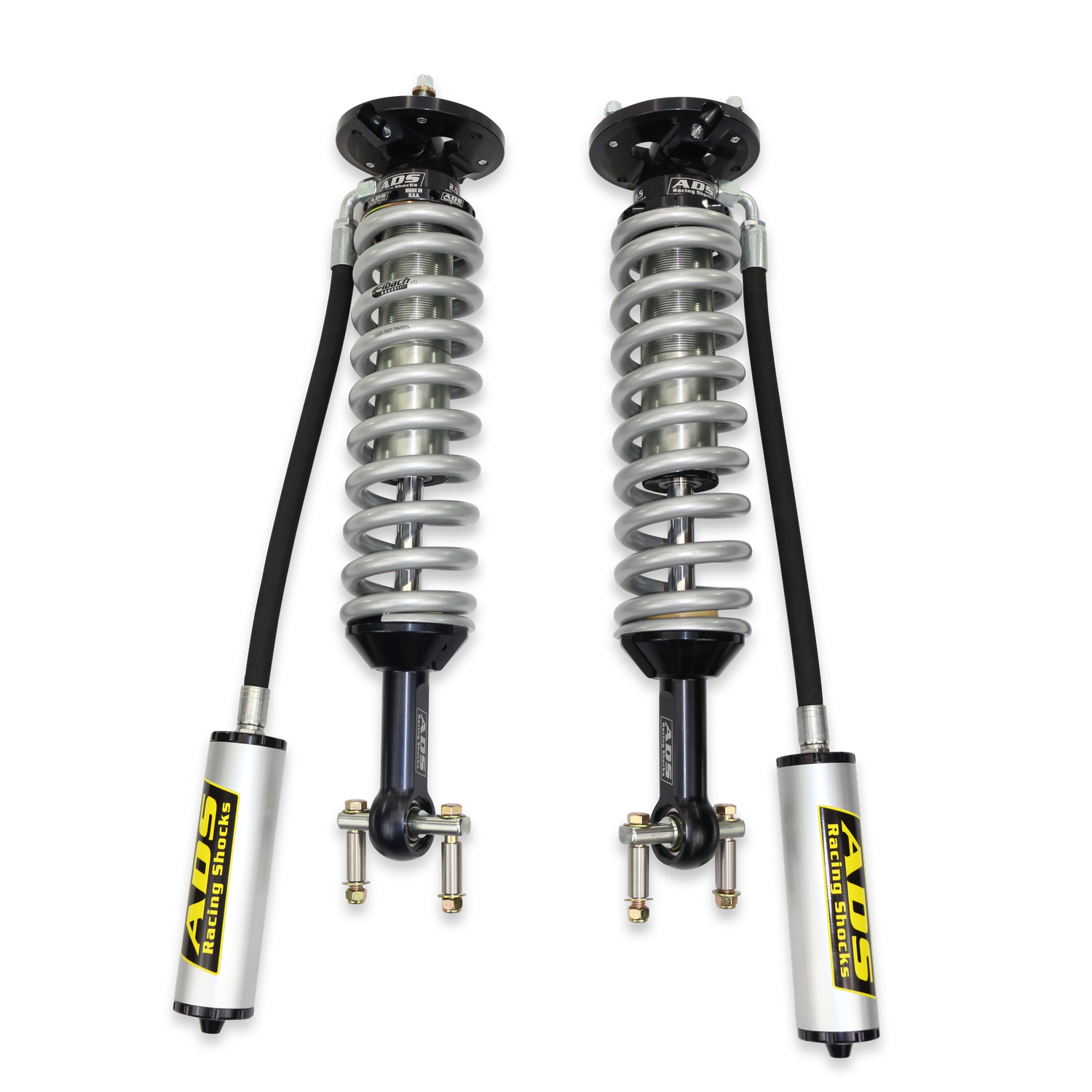 ADS Direct Fit Race Shocks - Front  2014-2020 Ford F-150 4WD - 2.5 in. Shocks - 0-3 in. Lift - Remote Reservoir