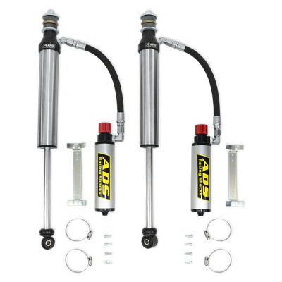ADS Direct Fit Race Shock - Rear  2007-2021 Toyota Tundra - 2.5 in. Shock - Piggyback Reservoir - Compression Adjusters - Full Leaf Pack Replacement