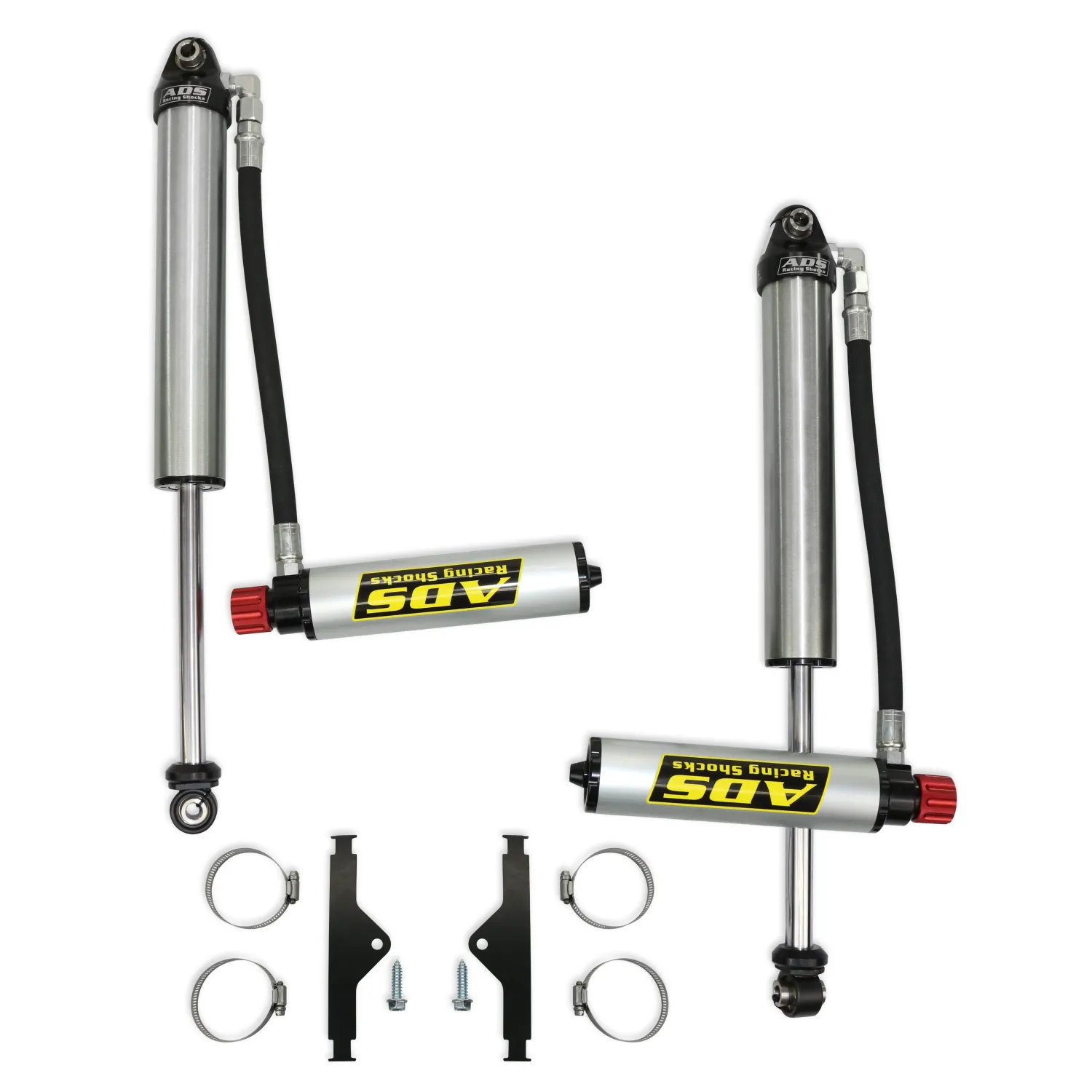 ADS Direct Fit Race Shock  2.5 in. Shock - 10 in. Stroke - Short Body Smoothie - Remote Compression Adjuster - Relocation Kit Required