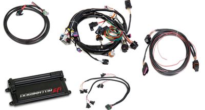 Dominator EFI Kit - LS1 Main Harness w/ Trans and DBW with EV1 Injector Harness Fits GM LS 24x Crank, 1x Cam - LS1/LS6 style Engines with EV1 Injectors a 4L60/80E Transmission, and a DBW Throttle Bod Dominator EFI Kit - LS1 Main Harness w/ Trans and DBW with EV1 Injector Harness Fits GM LS 24x Crank, 1x Cam - LS1/LS6 style Engines with EV1 Injectors a 4L60/80E Transmission, and a DBW Throttle Bod
