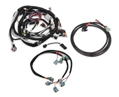 Holley EFI 58X EFI HARNESS KIT LS2/LS3/LS7, 58X Crank Sensor, USCAR/ EV6 Injector