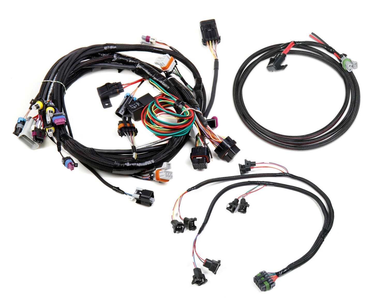Holley EFI GM LS 24X EFI HARNESS KIT GM LS1/6, 24X Crank Sensor, Bosch Injector