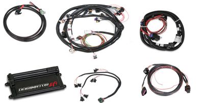 Dominator EFI Kit - LS2 Main Harness w/ Trans and DBW with EV1 Injector Harness  Fits GM LS 58x Crank, 4x Cam - 4.8/5.3/6.0 style Engines with EV1 Injectors a 4L60/80E Transmission, and a DBW Throttle