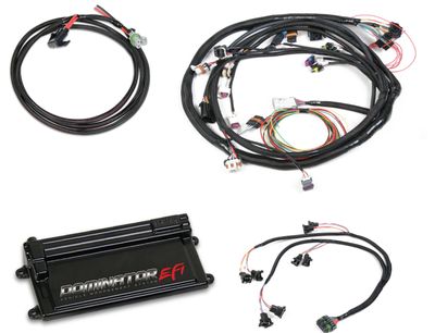 Dominator EFI Kit - LS2 Main Harness with EV1 Injector Harness  Fits GM LS 58x Crank, 4x Cam - 4.8/5.3/6.0 style Engines with EV1 Injectors