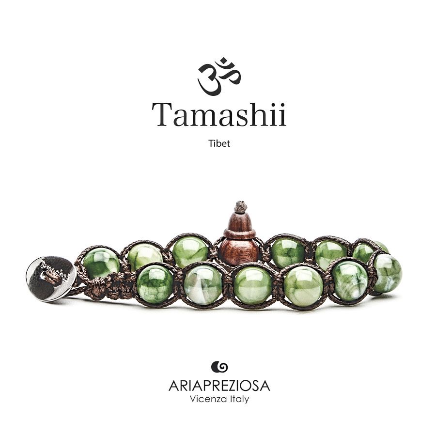 Tamashii Bracciale Agata Verde Menta