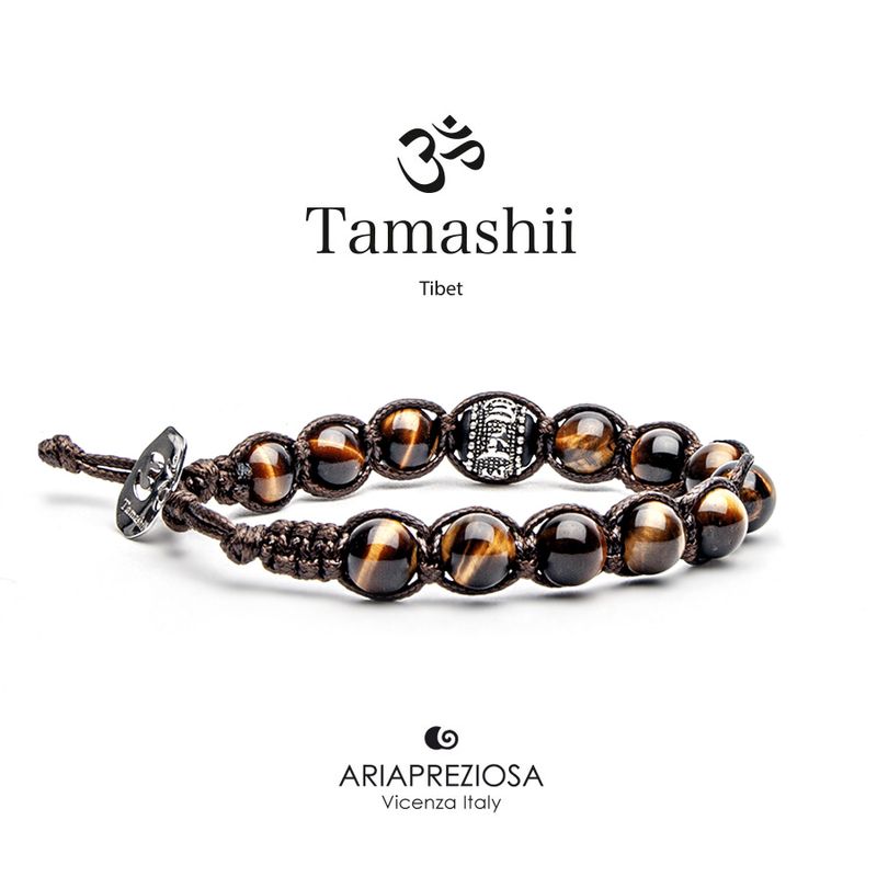 Tamashii Bracciale Ruota Della Preghiera Occhio Di Tigre
