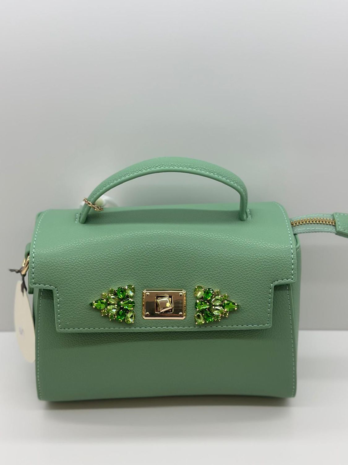 Borsa verde da cerimonia
